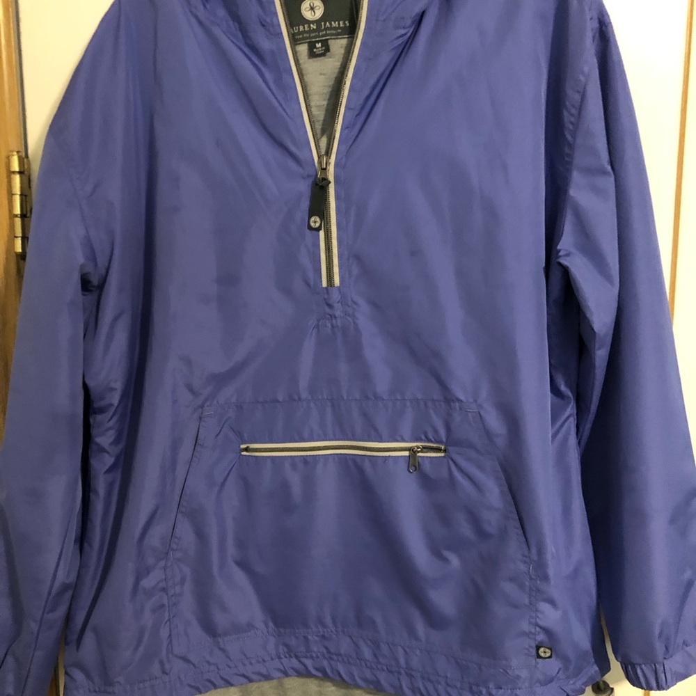 Women Size Medium Karen James Weatherproof Pullover in Purple